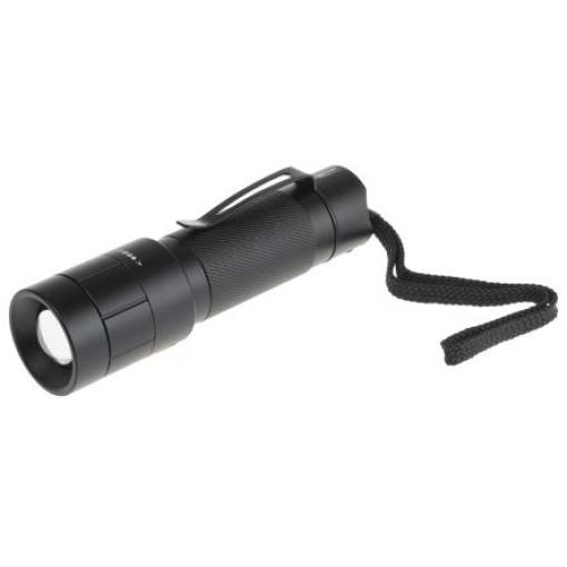 Kapesní svítilna 1600-0171-520, rozsah: M250F, typ žárovky: LED, svítivost: 260 lm, IP54 Černá Alkalické Plošné, Bodové
