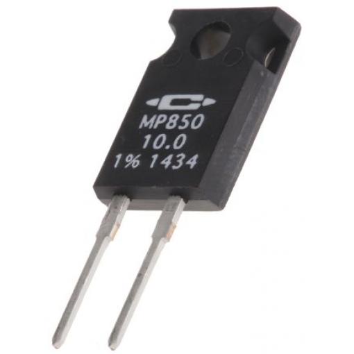 Rezistor Výkonový vrstvový, řada: MP850 10 Ω 1 % MP850-10R-1% 50 W Caddock