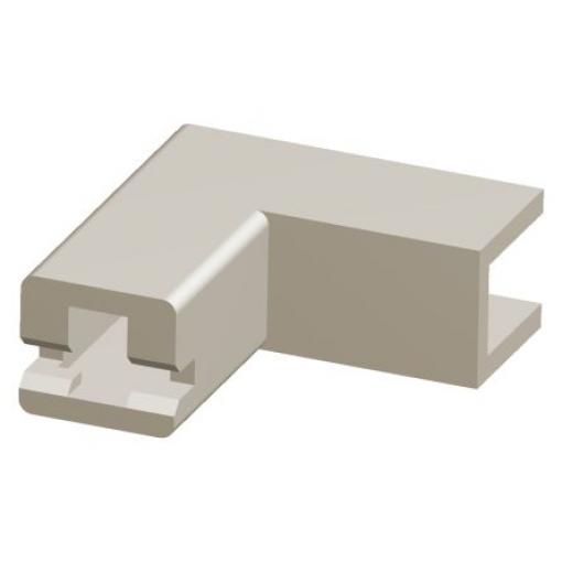 Pouzdro krimpovací svorky, řada: 360040, počet kontaktů: 1, Nylon, Přírodní, šířka jazýčku: 2.8 mm TE Connectivity