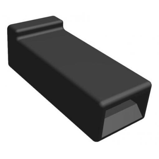 Pouzdro krimpovací svorky, řada: 480054, počet kontaktů: 1, Nylon, Černá TE Connectivity