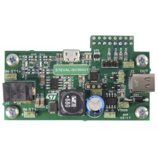 Komunikační a bezdrátový vývojový nástroj pro DC-DC, Napájení USB STEVAL-ISC004V1 Vyhodnocovací deska