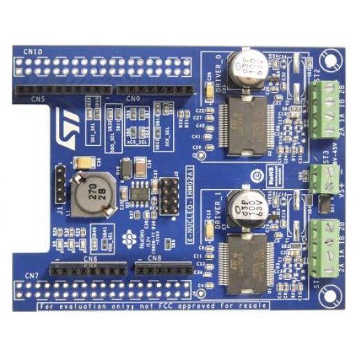 Vyhodnocovací deska Rozšiřující deska ovladače dvouosého krokového motoru Krokový motor STMicroelectronics