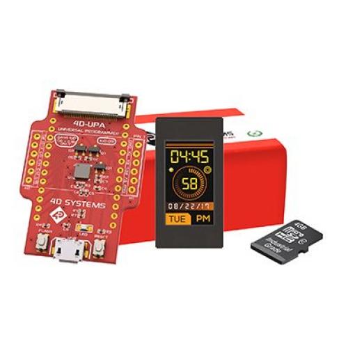 Startovací sada barevného displeje LCD SK-IoD-09TH, řada: IoD 22.86 mm 80 x 160 pixel podsvícení LED 4D Systems