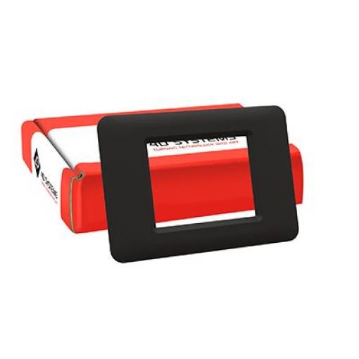 Rámeček obrazovky gen4-BEZEL-28B, řada: gen4 102 mm 4D Systems Modul displeje Gen4 72 mm
