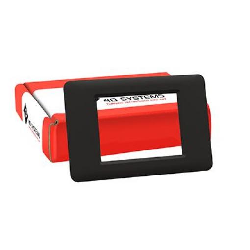 Rámeček obrazovky gen4-BEZEL-32B, řada: gen4 115.5 mm 4D Systems Modul displeje Gen4 78 mm