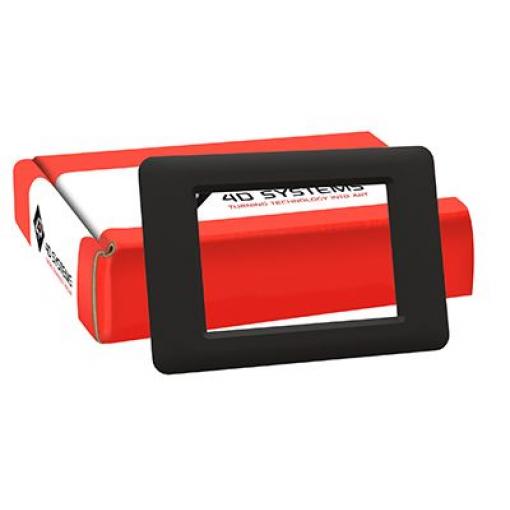 Rámeček obrazovky gen4-BEZEL-35B, řada: gen4 115.5 mm 4D Systems Modul displeje Gen4 78 mm