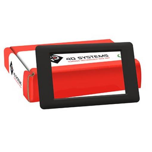 Rámeček obrazovky gen4-BEZEL-50B, řada: gen4 148.5 mm 4D Systems Modul displeje Gen4 94 mm