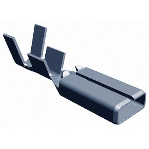 TE Connectivity Zásuvný konektor, řada: FastOn PRONER Neizolované, 2.79 x 0.5 mm, Stříbrná Vnitřní, celková délka: 14