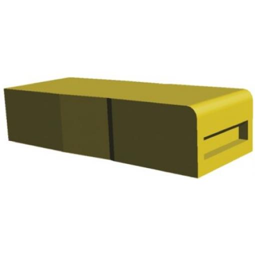 Kryt pro krimpovací svorky, délka: 22.5mm