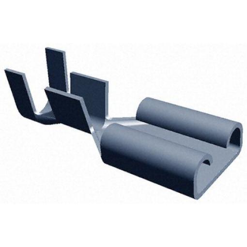 TE Connectivity Zásuvný konektor, řada: FASTON .187 Neizolované, 4.75 x 0.81 mm, Stříbrná Vnitřní, celková délka: 14.99