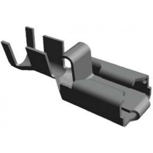 Krimpovací zásuvka, řada: Positive Lock .250 Mk I, Samice, max. AWG: 10AWG, min. AWG: 12AWG, 3mm² - 6mm², 6.35 x 0.81mm