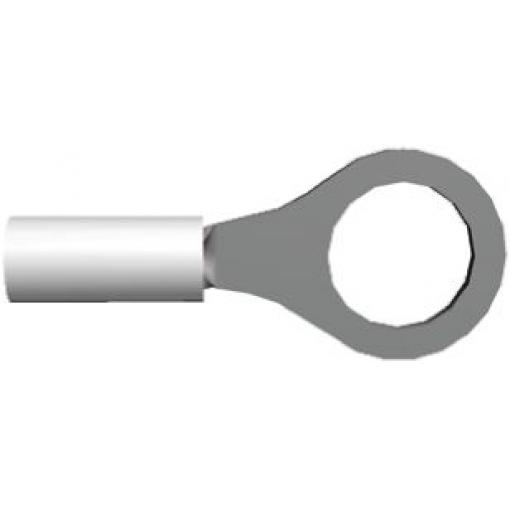 Očková koncovka, řada: PIDG, pokovení: Cín, M5, Přírodní, 105 °C, min. AWG: 24 AWG, max. AWG: 20 AWG, Izolované, TE