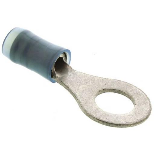 Očková koncovka, řada: PIDG, pokovení: Cín, M6, Modrá, 105 °C, min. AWG: 16 AWG, max. AWG: 14 AWG, Izolované, TE