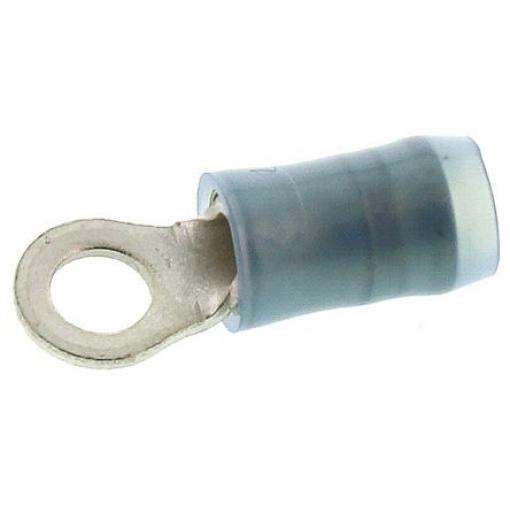 Očková koncovka, řada: PIDG, pokovení: Cín, M3.5, Modrá, 105 °C, min. AWG: 16 AWG, max. AWG: 14 AWG, Izolované, TE