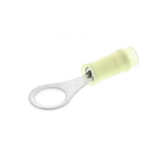Očková koncovka, řada: PIDG, pokovení: Cín, M4, Žlutá, 105 °C, min. AWG: 26 AWG, max. AWG: 22 AWG, Izolované, TE