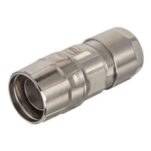 Pouzdro, Kabel, velikost: M23 HARTING, orientace těla: Rovný, řada: Han M23, IP67, IP69K, materiál pouzdra: Měď, typ