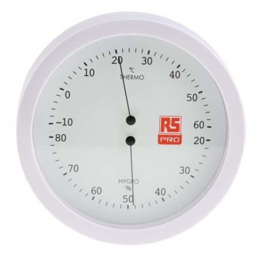 Vlhkoměr RS PRO, 60 °C ±5 %, rozsah vlhkosti: 80 %RH