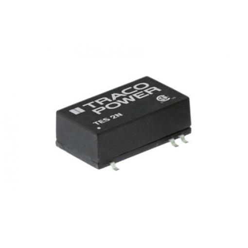 TRACOPOWER Měnič DC/DC TES 2N, výstup: 12 V dc 1.5 kV dc, Vin 36V dc 165 mA, Vin 18V 2 W -40 °C 85 °C Povrch