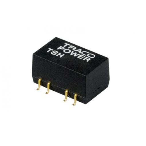 TRACOPOWER Měnič DC/DC TSH, výstup: 12 V dc 1 kV dc, Vin 5V dc 80 mA, Vin 4.5V 2 W -40 °C 85 °C Povrch