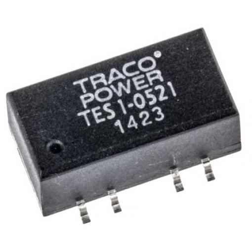 TRACOPOWER Měnič DC/DC TES 1, výstup: 12 V 1.5 kV dc, Vin 5.5V dc 100 mA, Vin 4.5V 1 W -40 °C 90 °C Povrch