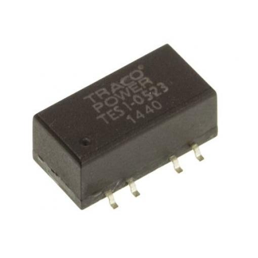 TRACOPOWER Měnič DC/DC TES 1, výstup: 15 V 1.5 kV, Vin 5.5V 33 mA, Vin 4.5V 1 W -40 °C 90 °C Povrch