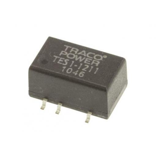 TRACOPOWER Měnič DC/DC TES 1, výstup: 5 V dc 1.5 kV dc, Vin 13.2V dc 200 mA, Vin 10.8V 1 W -40 °C 90 °C Povrch