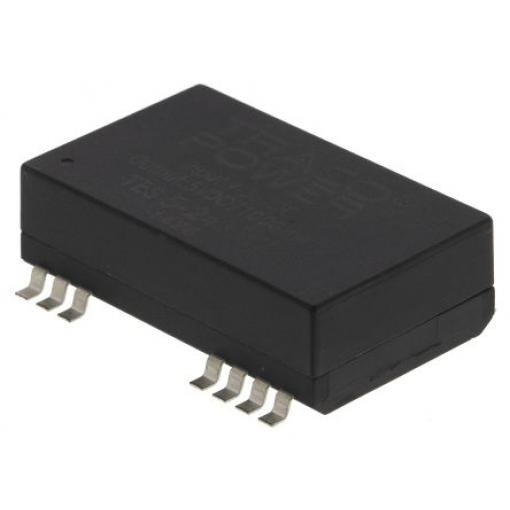 TRACOPOWER Měnič DC/DC TES 5WI, výstup: 15 V 1.5 kV dc, Vin 36V dc 1 A, Vin 9V 3 W -40 °C 70 °C Povrch