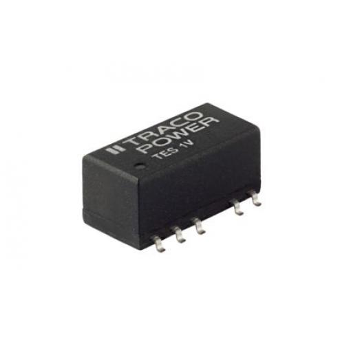 TRACOPOWER Měnič DC/DC TES 1V, výstup: 5 V dc 3 kV dc, Vin 26.4V dc 100 mA, Vin 21.6V 1 W -40 °C 90 °C Povrch
