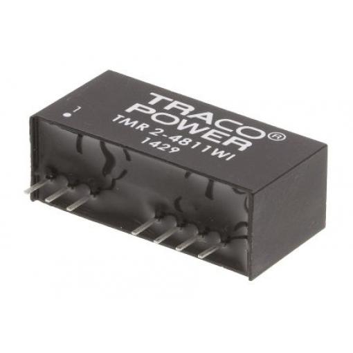 TRACOPOWER Měnič DC/DC TMR 2WI, výstup: 5 V dc 1.5 kV dc, Vin 75V dc 400 mA, Vin 18V 2 W -40 °C 85 °C Průchozí otvor