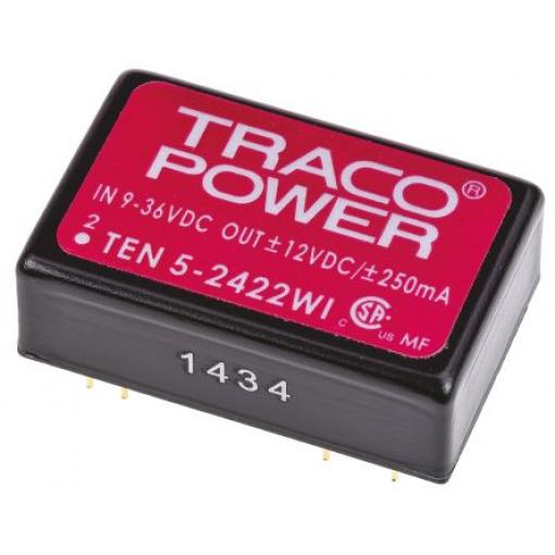 TRACOPOWER, výstup: 12V dc 25 mA
