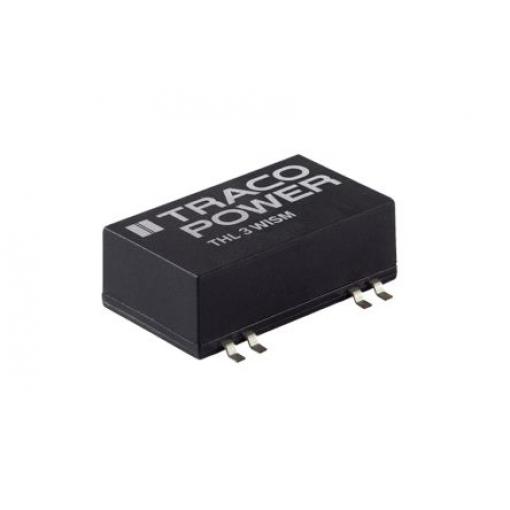 TRACOPOWER Měnič DC/DC THL 3WISM, výstup: 15 V dc 1.5 kV dc, Vin 36V dc 100 mA, Vin 9V 3 W -40 °C 85 °C Povrch