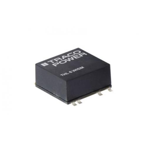 TRACOPOWER Měnič DC/DC THL 6WISM, výstup: 5 V dc 1.5 kV dc, Vin 36V dc 1.2 A, Vin 9V 6 W -40 °C 75 °C Povrch