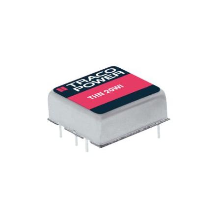TRACOPOWER Měnič DC/DC THN 20WI, výstup: 5V dc 1.5 kV dc, Vin 75V dc 4 A, Vin 18V 20 W -40 °C 75 °C Průchozí otvor
