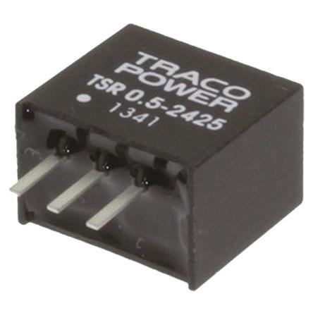 TRACOPOWER Spínací regulátor, výstup: 2.5V dc Průchozí otvor 500 mA, počet výstupů: 1