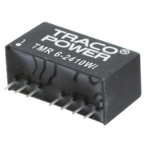 TRACOPOWER Měnič DC/DC TMR 6WI, výstup: 12 V dc 1.5 kV dc, Vin 75V dc 250 mA, Vin 18V 6 W -40 °C 84 °C Průchozí otvor