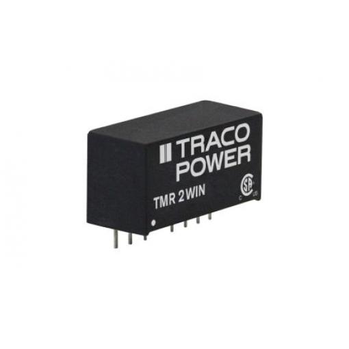 TRACOPOWER Měnič DC/DC TMR 2WIN, výstup: 5 V dc 1.5 kV dc, Vin 18V dc 200 mA, Vin 4.5V 2 W -40 °C 90 °C Průchozí otvor