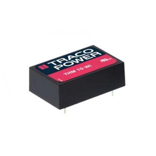TRACOPOWER Měnič DC/DC THM 10WI, výstup: 24 V dc 5 kV ac, Vin 9V dc 416 mA, Vin 4.5V 10 W -40 °C 90 °C Montáž na plošný