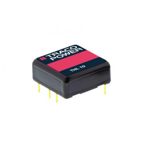TRACOPOWER Měnič DC/DC THL 10, výstup: 12 V dc 1.5 kV dc, Vin 36V dc 416 mA, Vin 18V 10 W -40 °C 80 °C Montáž na plošný