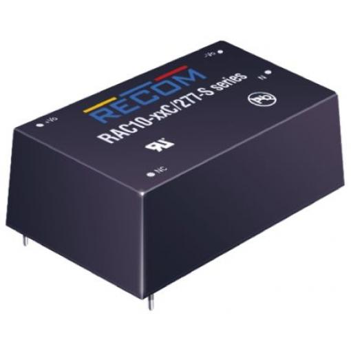 Spínaný napájecí zdroj, počet výstupů: 1 12V dc Montáž na plošný spoj 10 W RAC10-C/277 Recom 305V ac