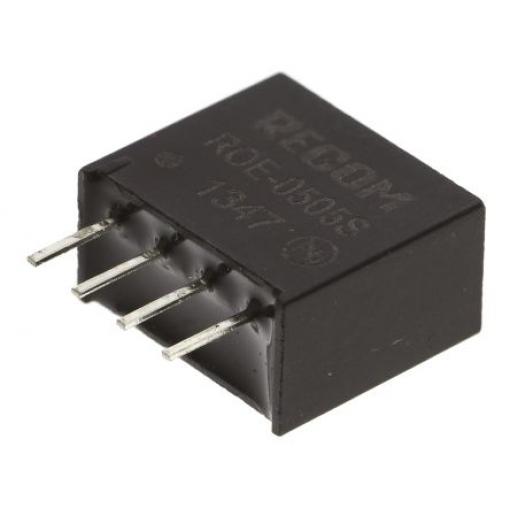Recom, výstup: 5V dc 200 mA, Vin 5V dc 1 W