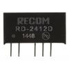 Recom Měnič DC/DC RD, výstup: 12 V dc 1 kV dc, Vin 24V dc 84 mA, Vin 0V 2 W -40 °C 85 °C Průchozí otvor