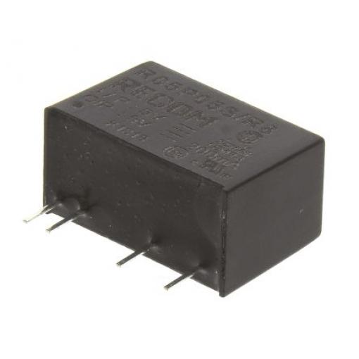 Recom RxxPxx/R, výstup: 5V dc 200 mA, Vin 4.5V 1 W