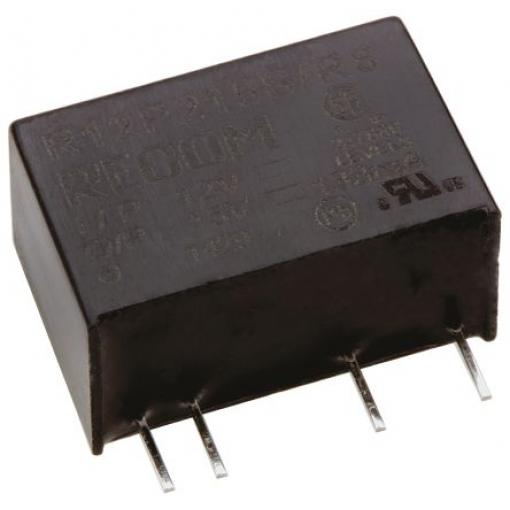 Recom Měnič DC/DC RxxP2xx/R, výstup: 15 V dc 8 kV dc, Vin 13.2V dc 133 mA, Vin 10.8V 2 W -40 °C 85 °C Průchozí otvor