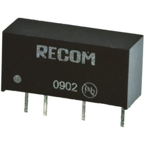 Recom Měnič DC/DC RH, výstup: 15 V dc 3 kV dc, Vin 5V dc 33 mA, Vin 4.5V 1 W -40 °C 90 °C Průchozí otvor