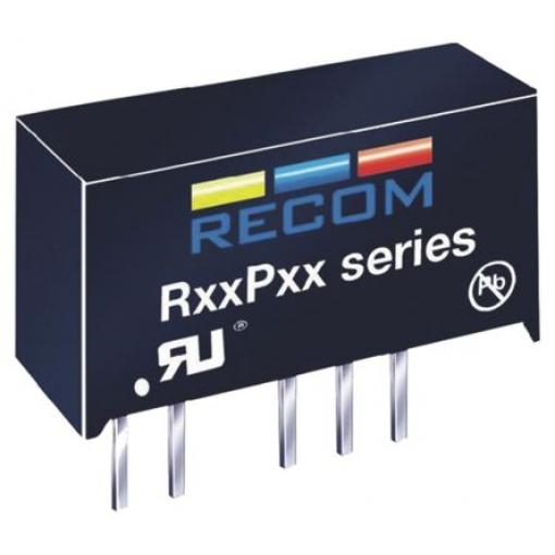 Recom Měnič DC/DC R24P, výstup: 12 V dc 6.4 kV dc, Vin 26.4V dc 41 mA, Vin 21.6V 1 W -40 °C 90 °C Průchozí otvor