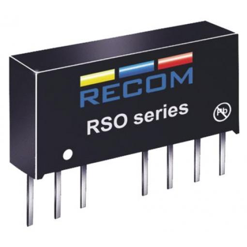 Recom Měnič DC/DC RSO, výstup: 12 V dc 1 kV dc, Vin 36V dc 42 mA, Vin 9V 1 W -40 °C 75 °C Průchozí otvor