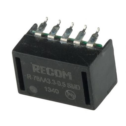 Recom, výstup: 3.3V dc