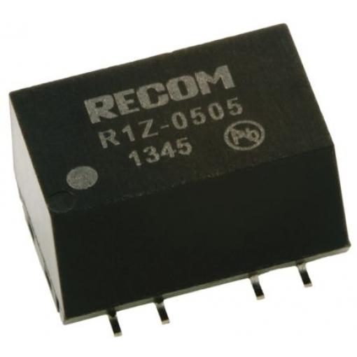 Recom Měnič DC/DC R1Z, výstup: 5 V dc 1 kV dc, Vin 5V dc 200 mA, Vin 4.75V 1 W -40 °C 70 °C Povrch