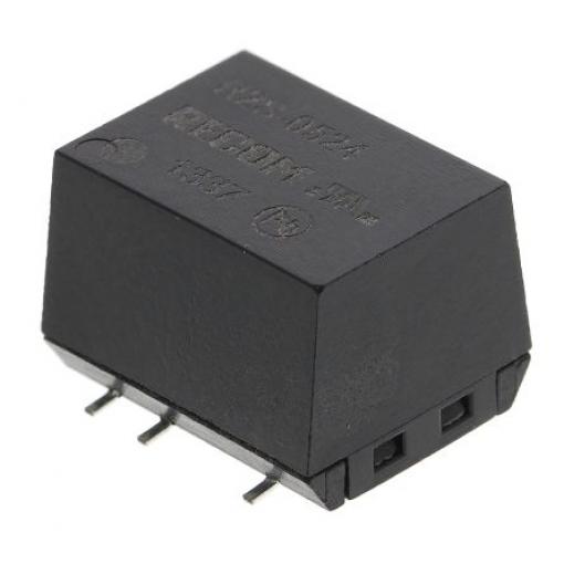 Recom Měnič DC/DC R2S, výstup: 24 V dc 1 kV dc, Vin 5V dc 83 mA, Vin 4.5V 2 W -40 °C 100 °C Povrch