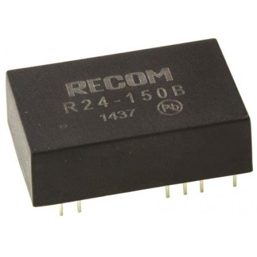 Recom Rxx-B, výstup: 135V dc 50 mA, Vin 21V 5 W